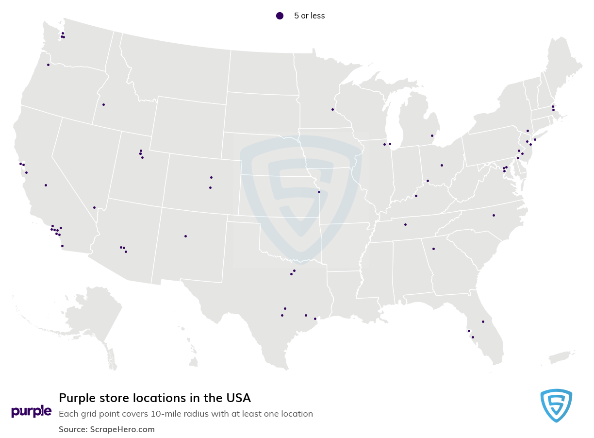 Purple store locations