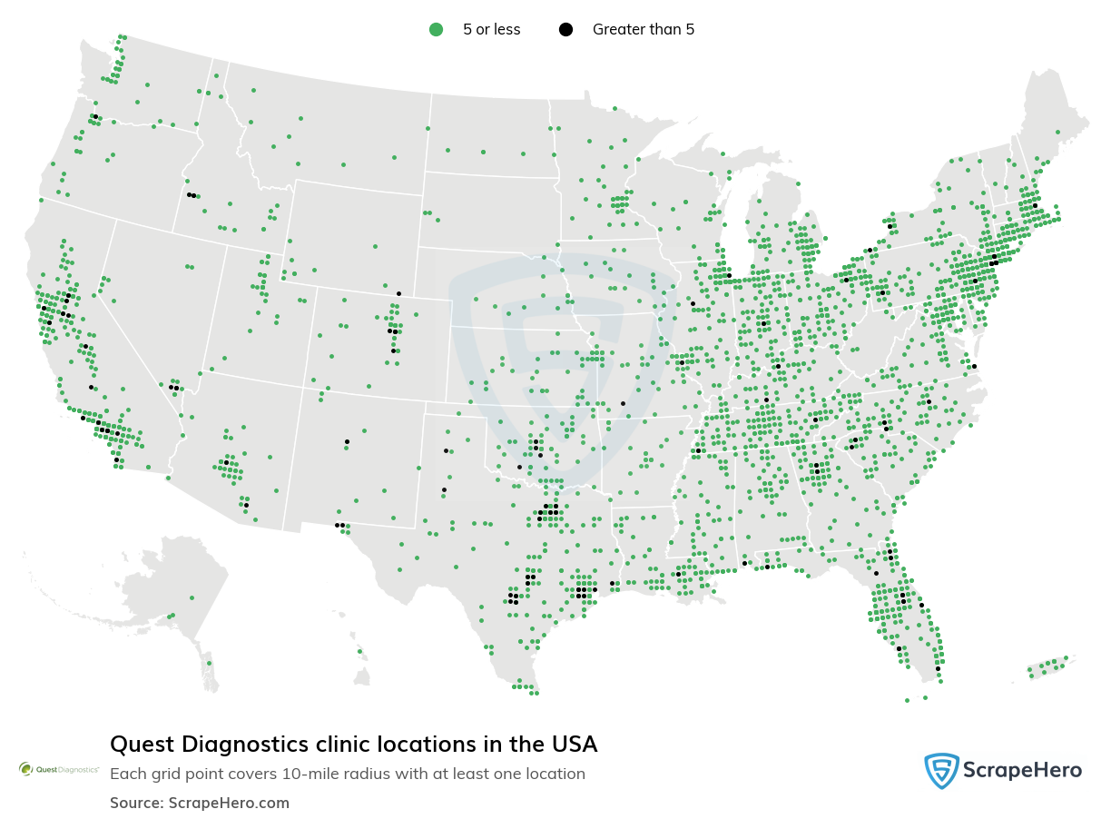 Quest Diagnostics clinic locations