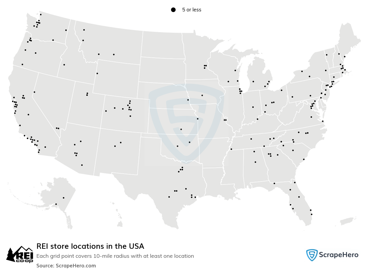 REI store locations