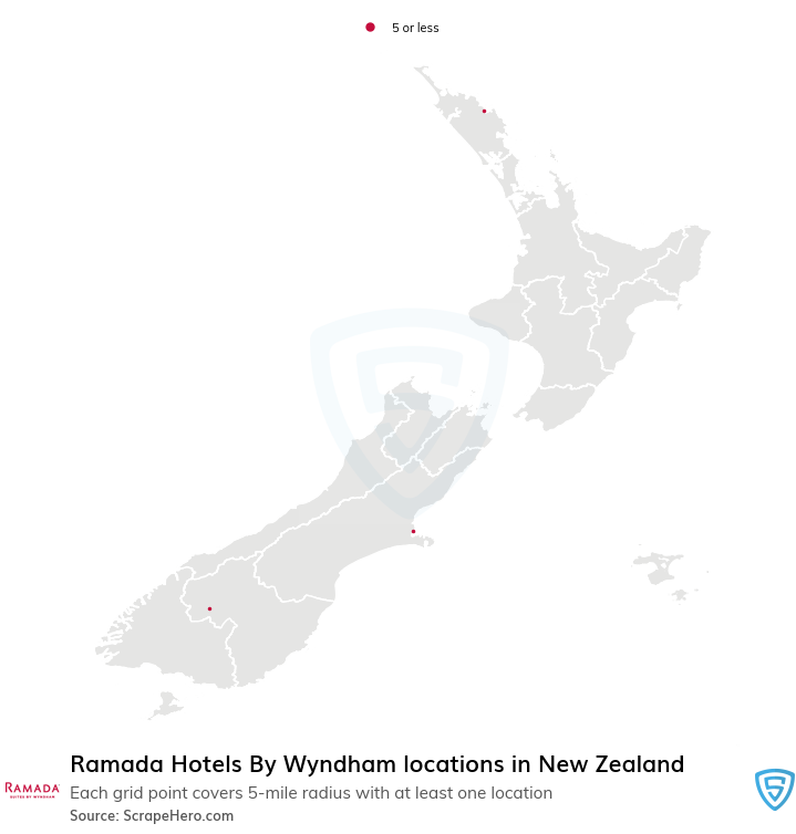 Ramada Hotels By Wyndham locations