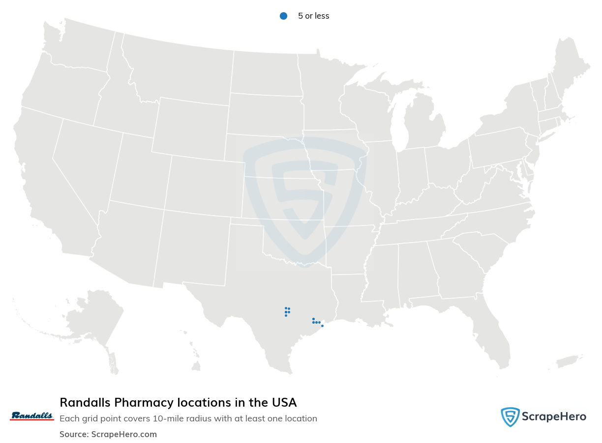 Randalls Pharmacy locations