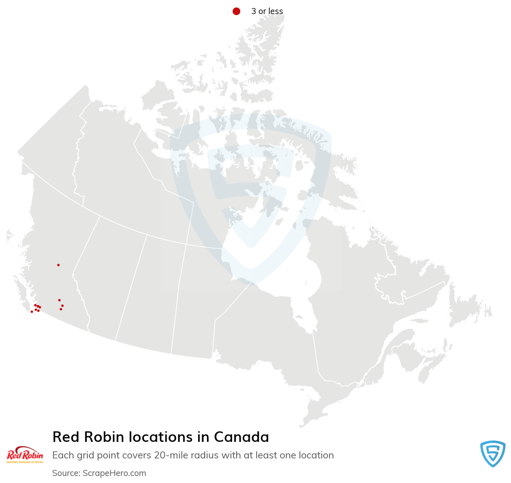 Red Robin restaurant locations