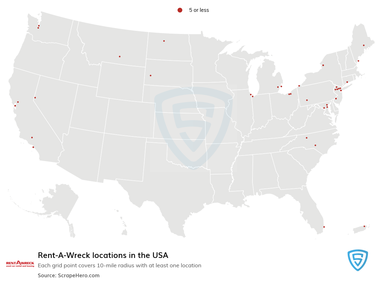 Rent-A-Wreck locations