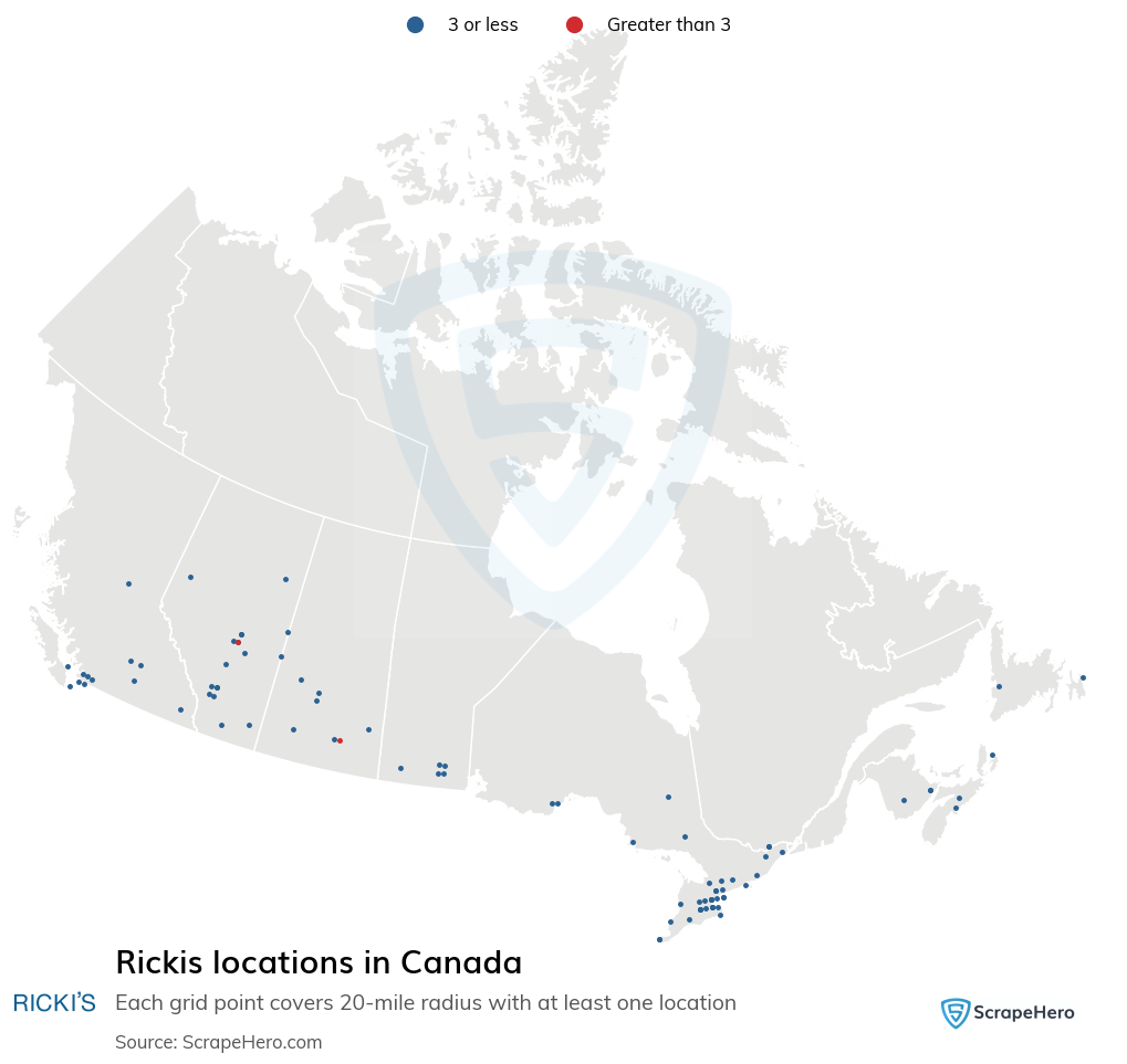 Rickis store locations