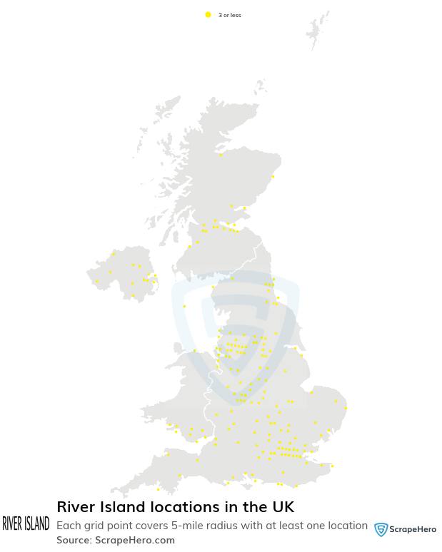 River Island store locations