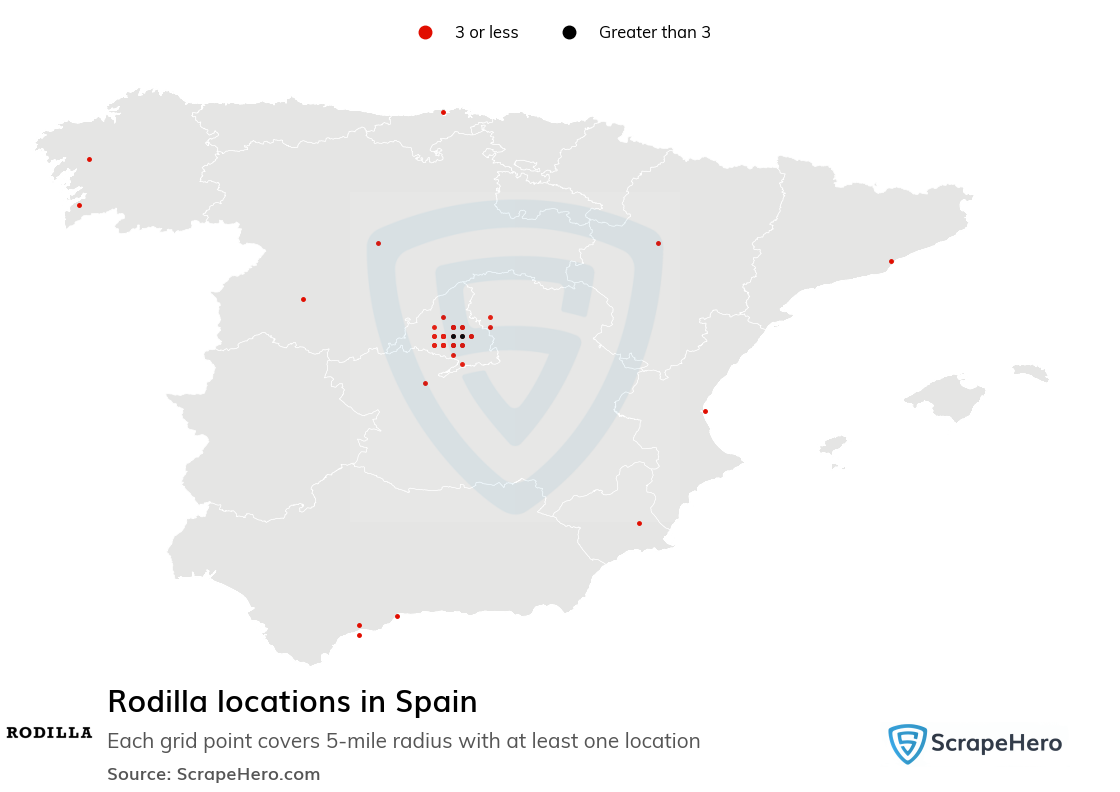 Rodilla locations