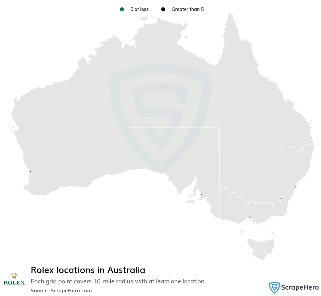 Rolex locations
