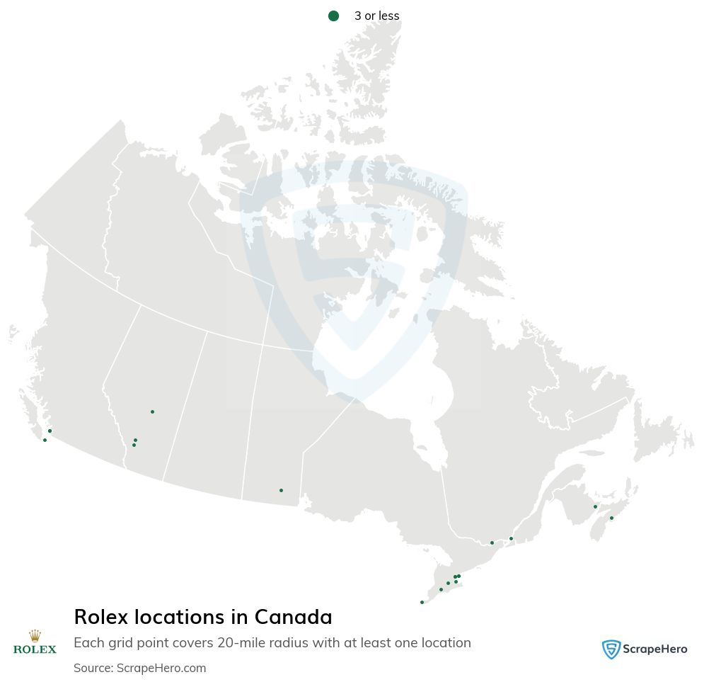 Rolex locations