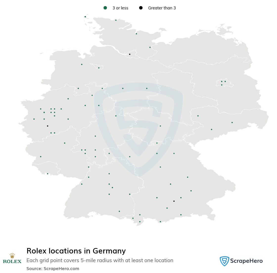Rolex locations