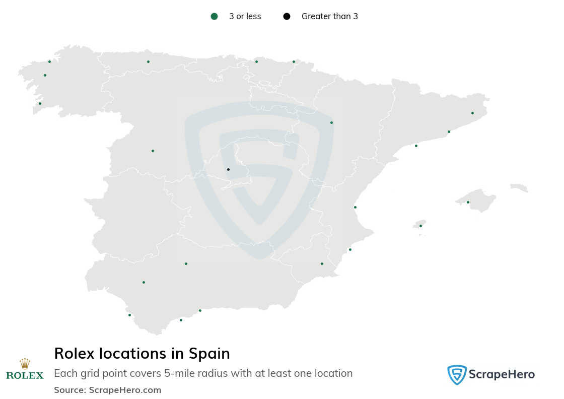 Rolex locations