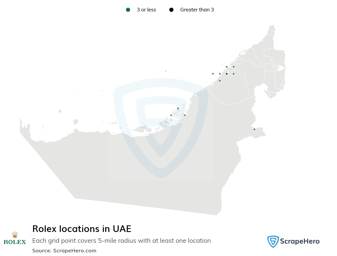 Rolex locations