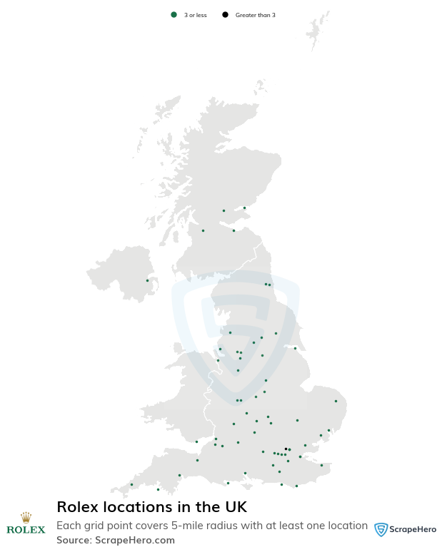 Rolex locations