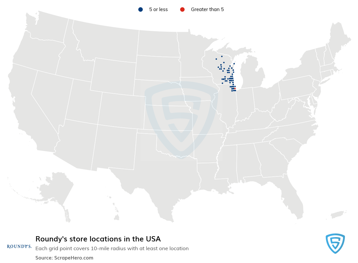 Roundy's store locations