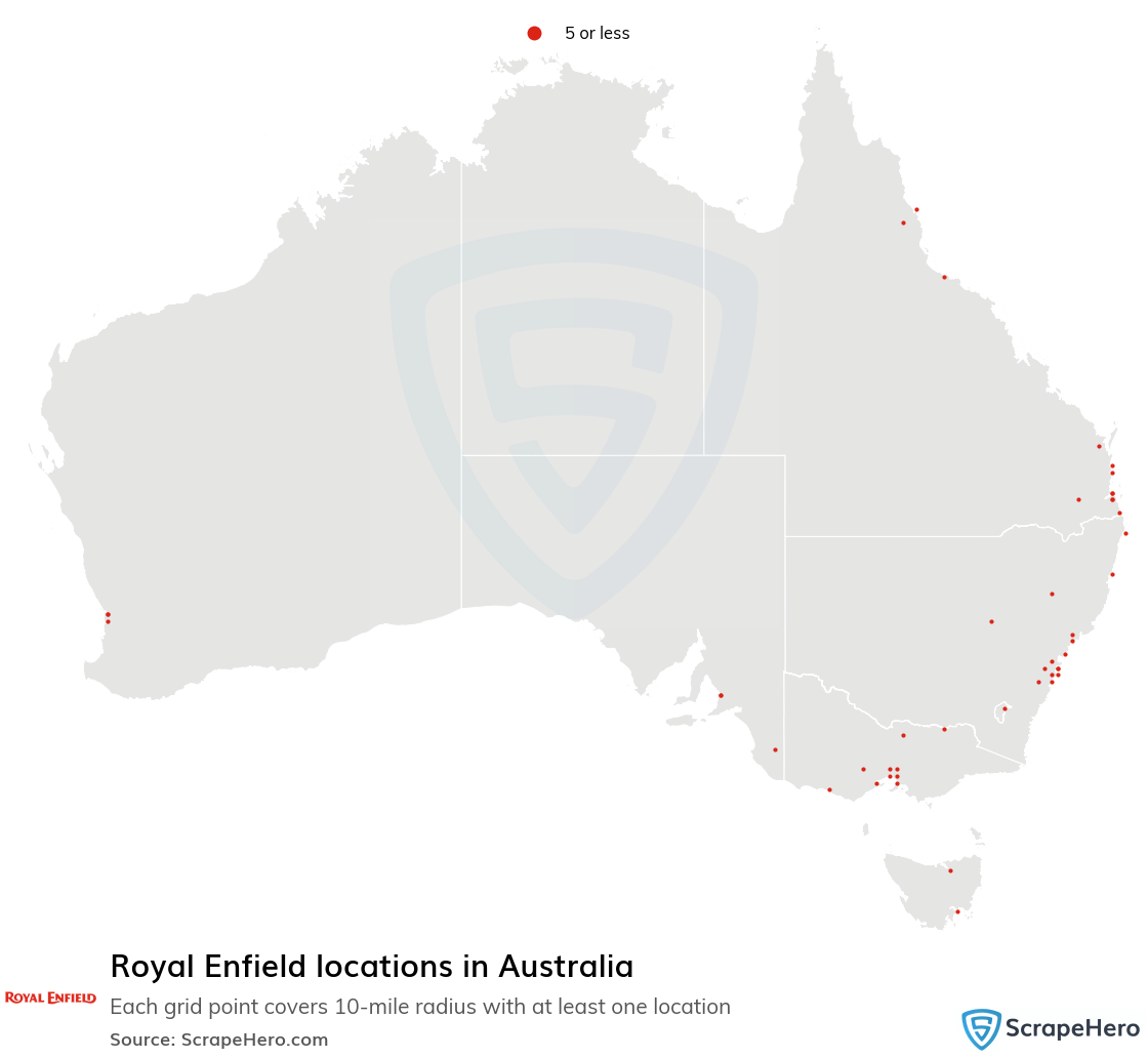 Royal Enfield dealership locations