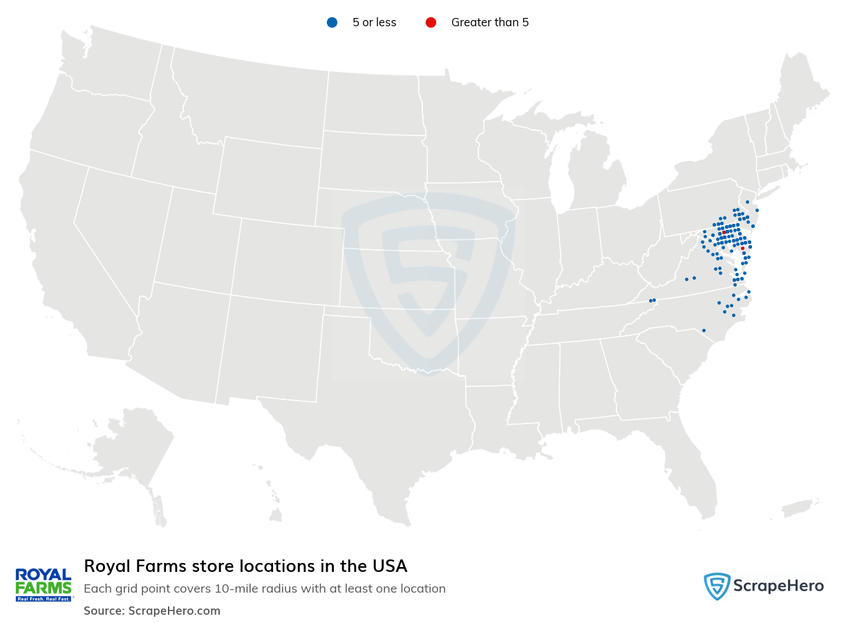 Royal Farms store locations