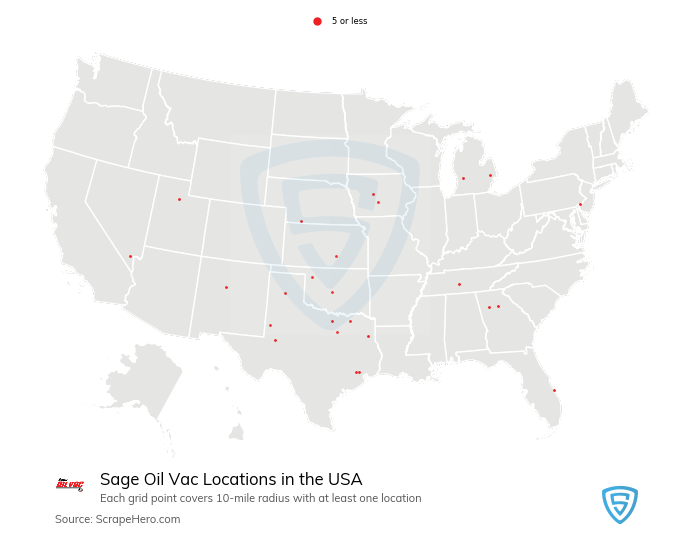 Sage Oil Vac dealership locations