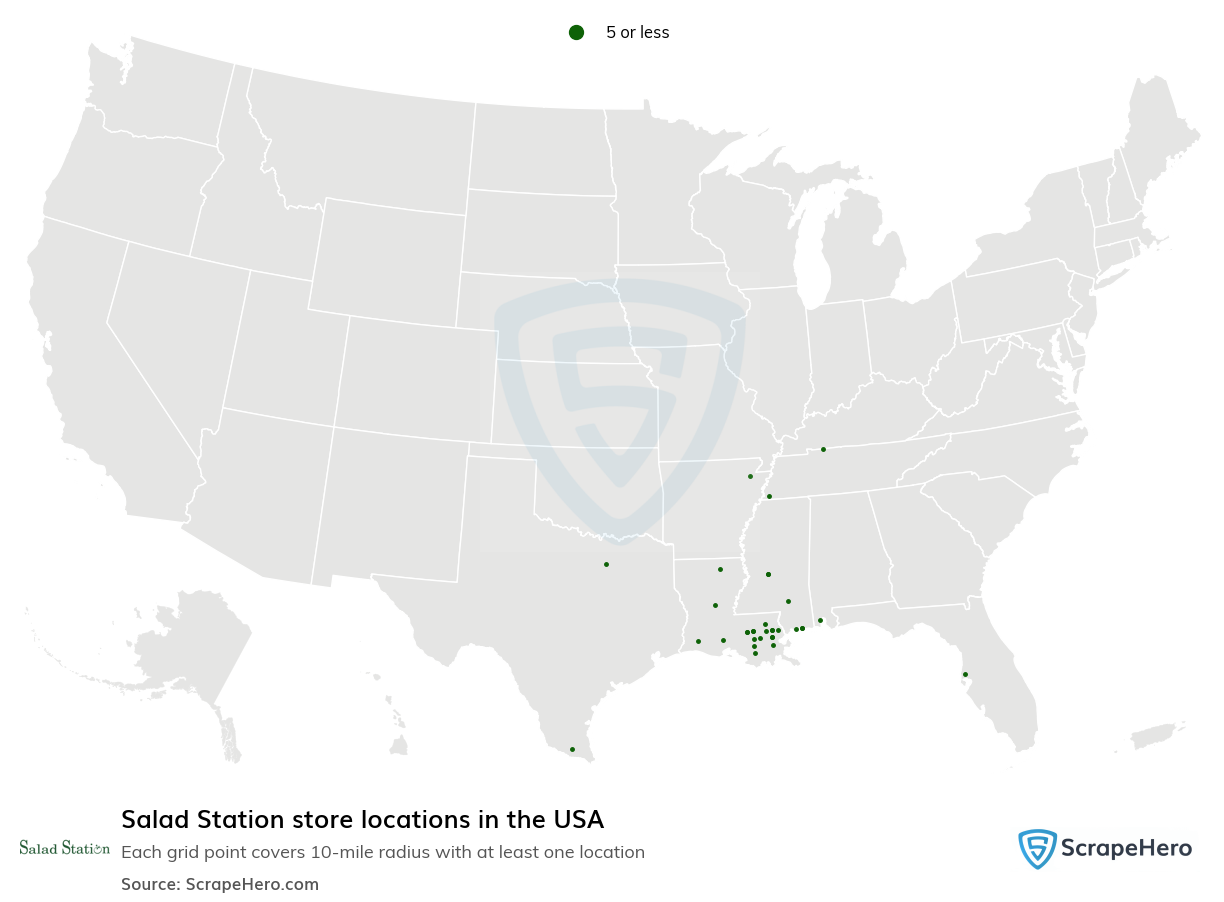 Salad Station store locations