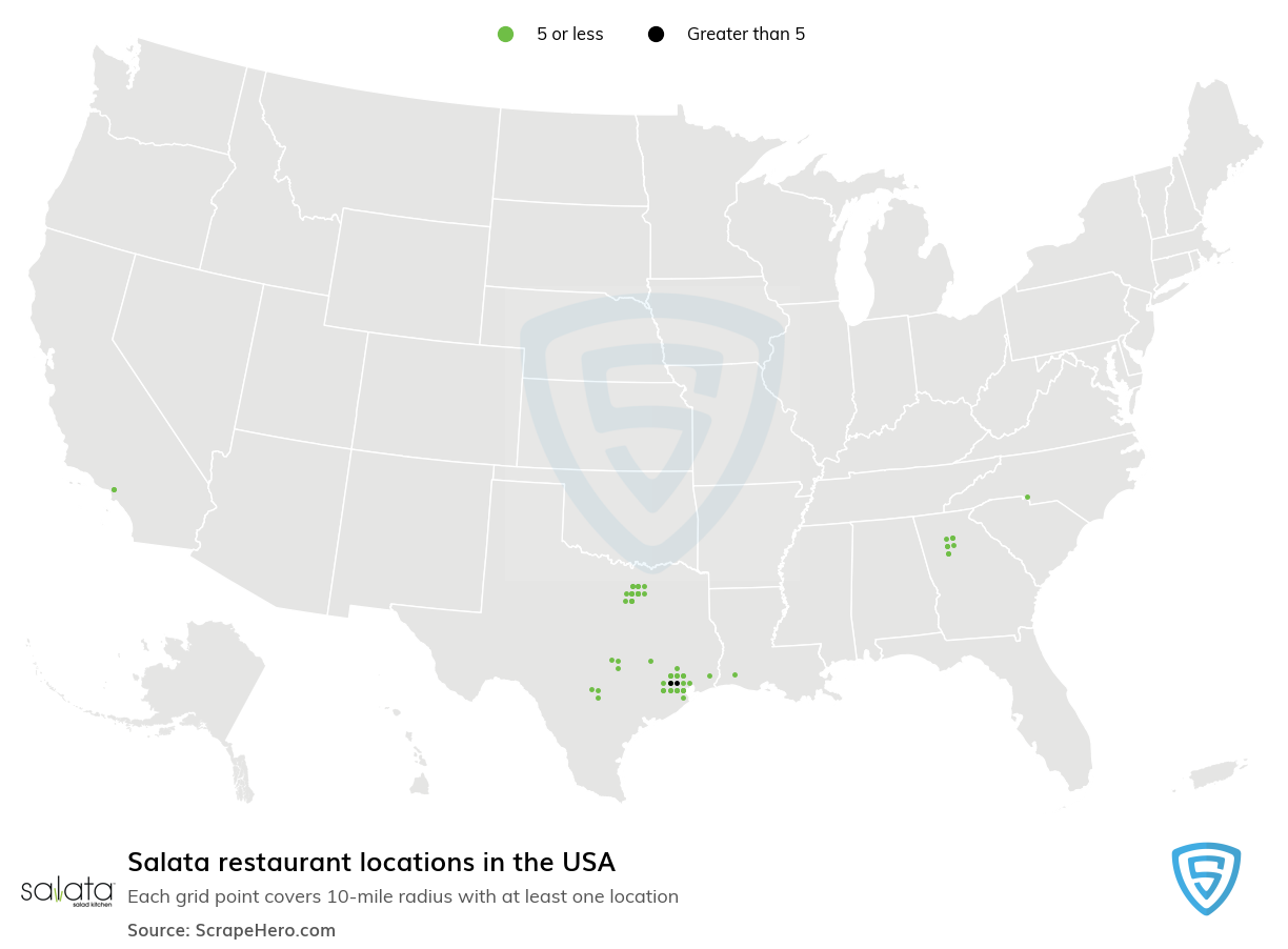 Salata restaurant locations