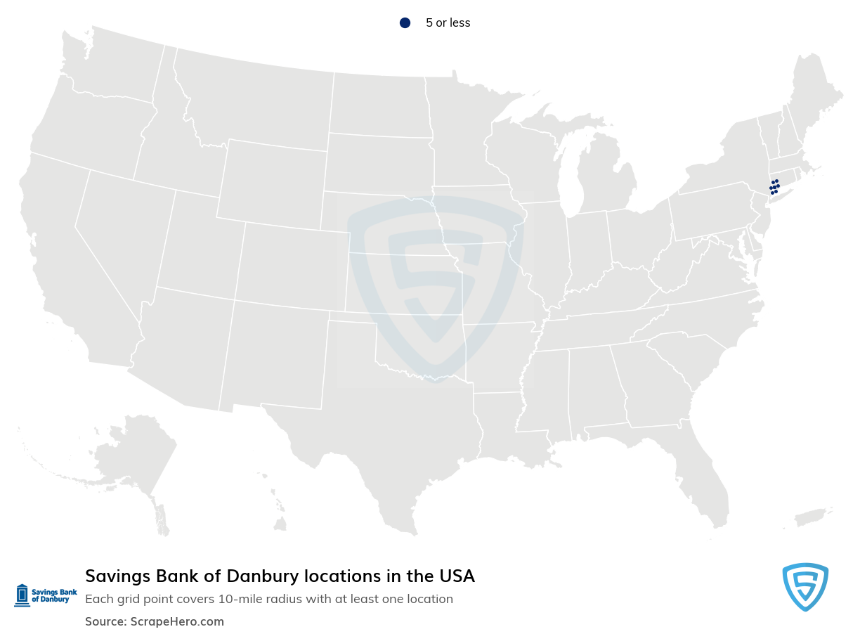 Savings Bank of Danbury locations