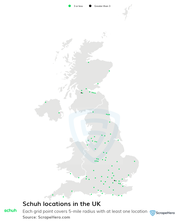 Schuh store locations