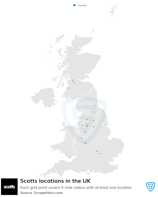 Scotts retail store locations