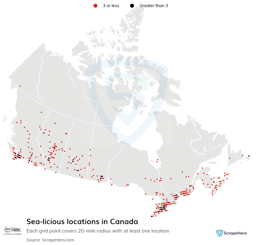 Map of Sea-licious pharmacies in Canada