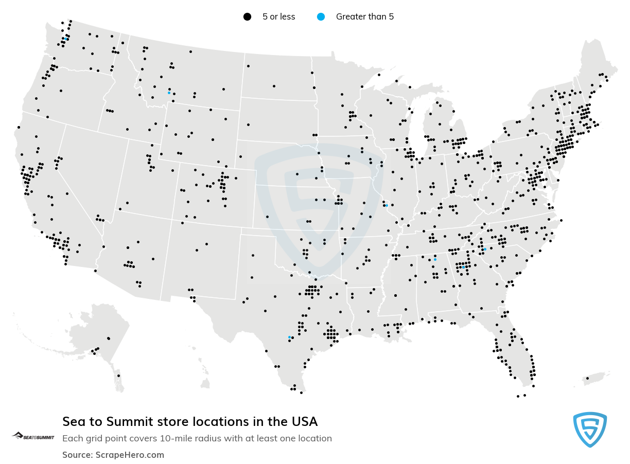 Sea to Summit store locations