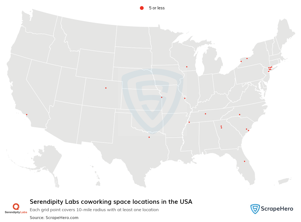 Serendipity Labs coworking space locations