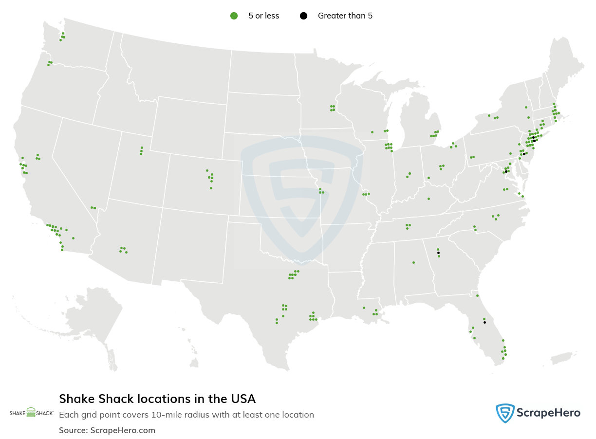 Shake Shack locations