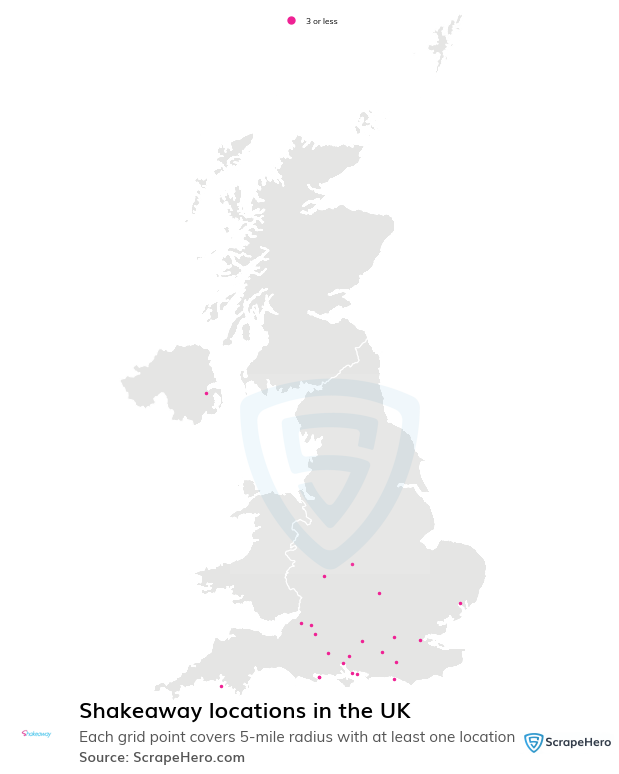 Shakeaway locations