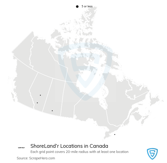 ShoreLand’r dealership locations