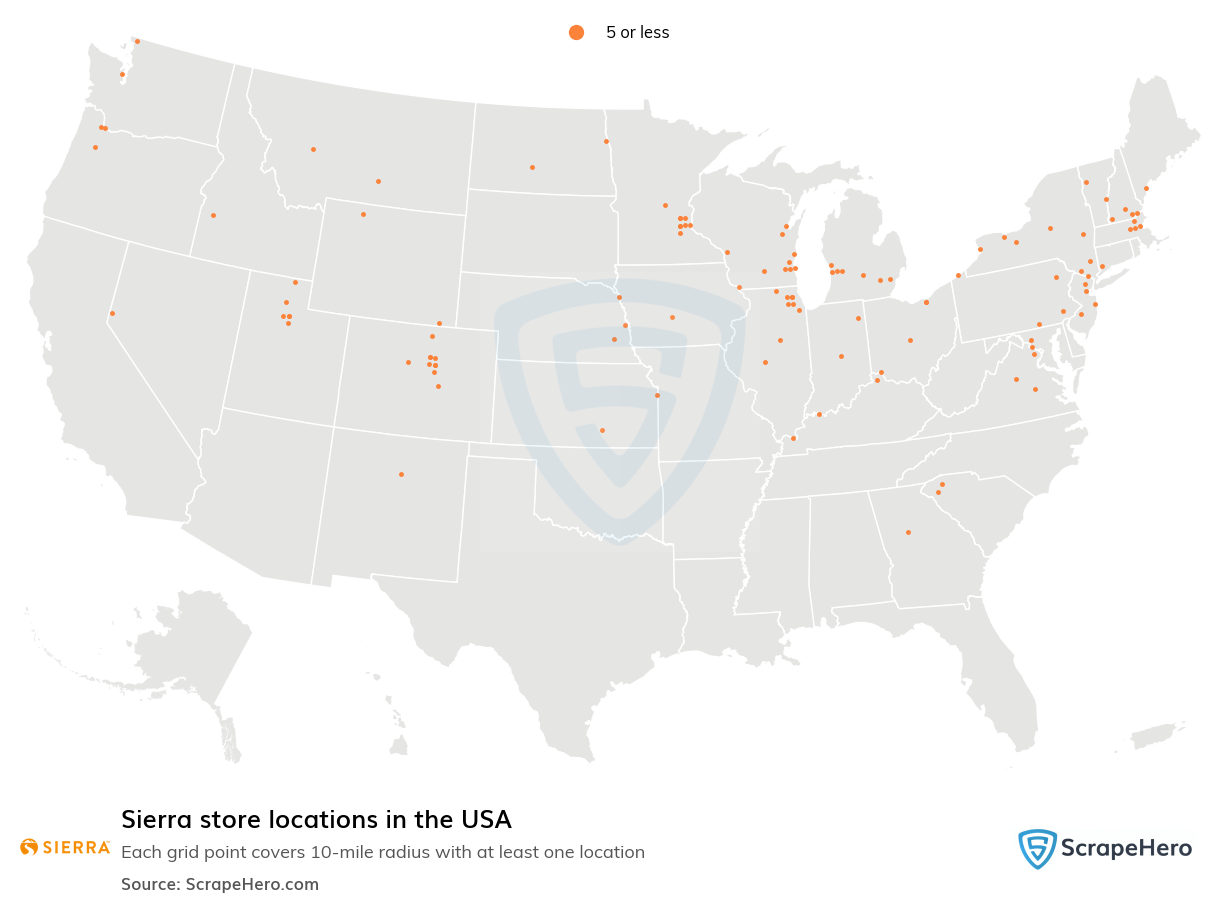 Sierra store locations