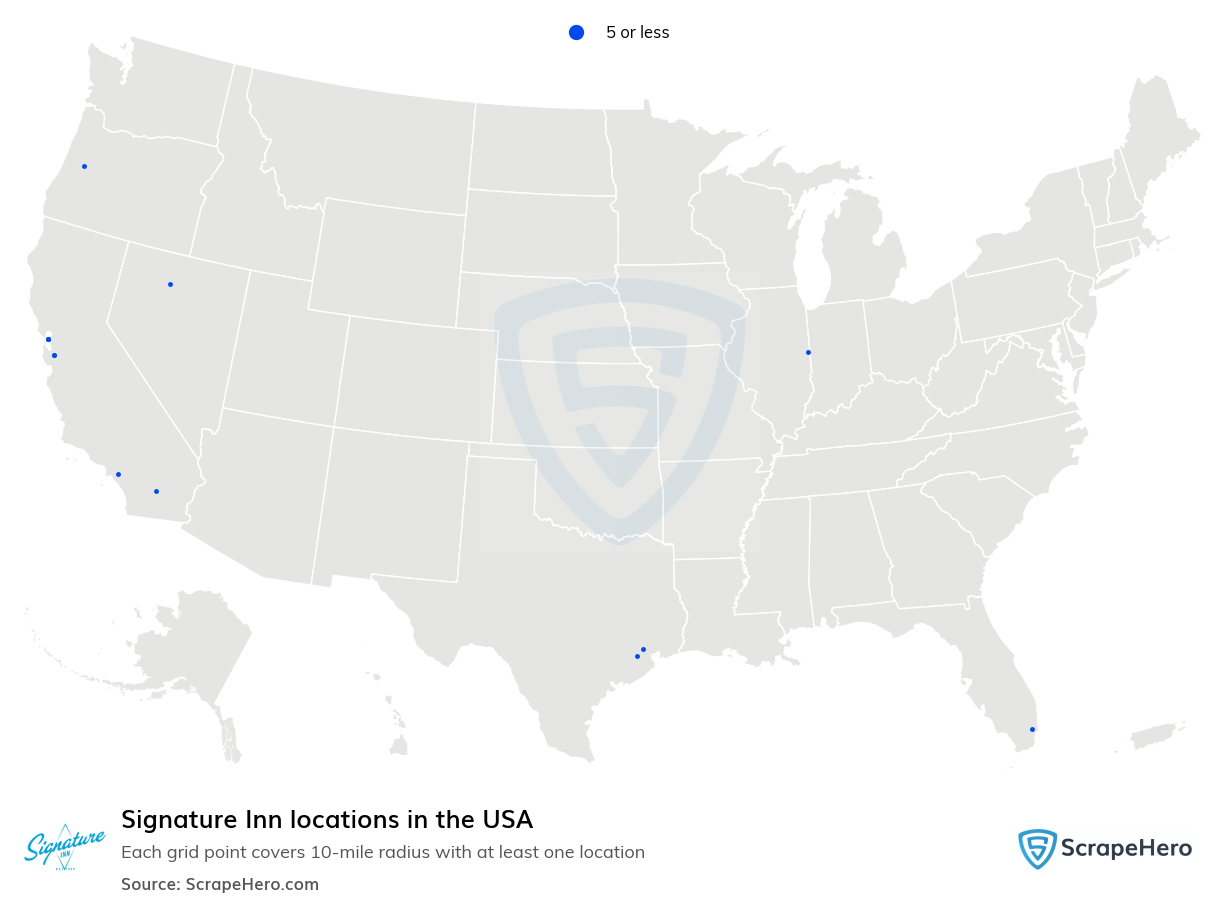 Signature Inn locations