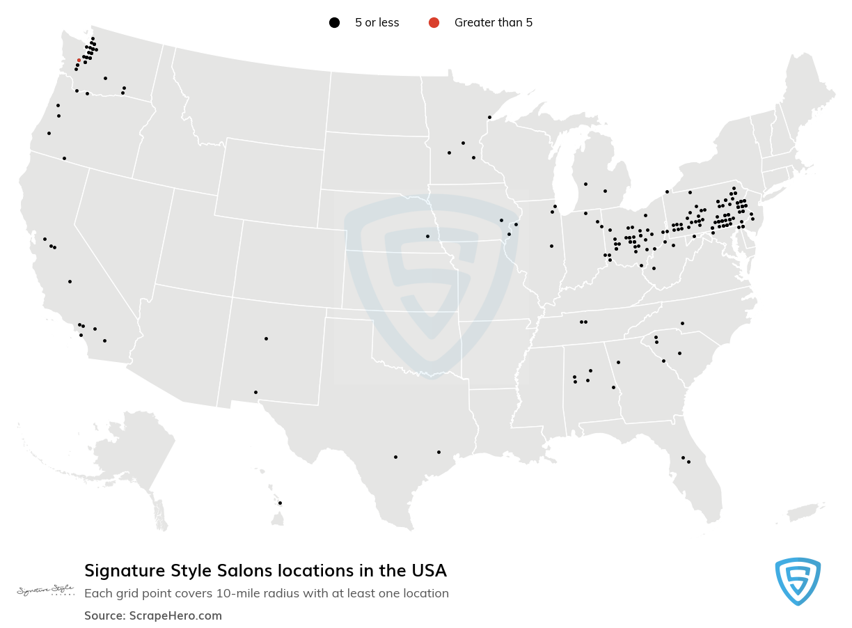 Signature Style Salons locations