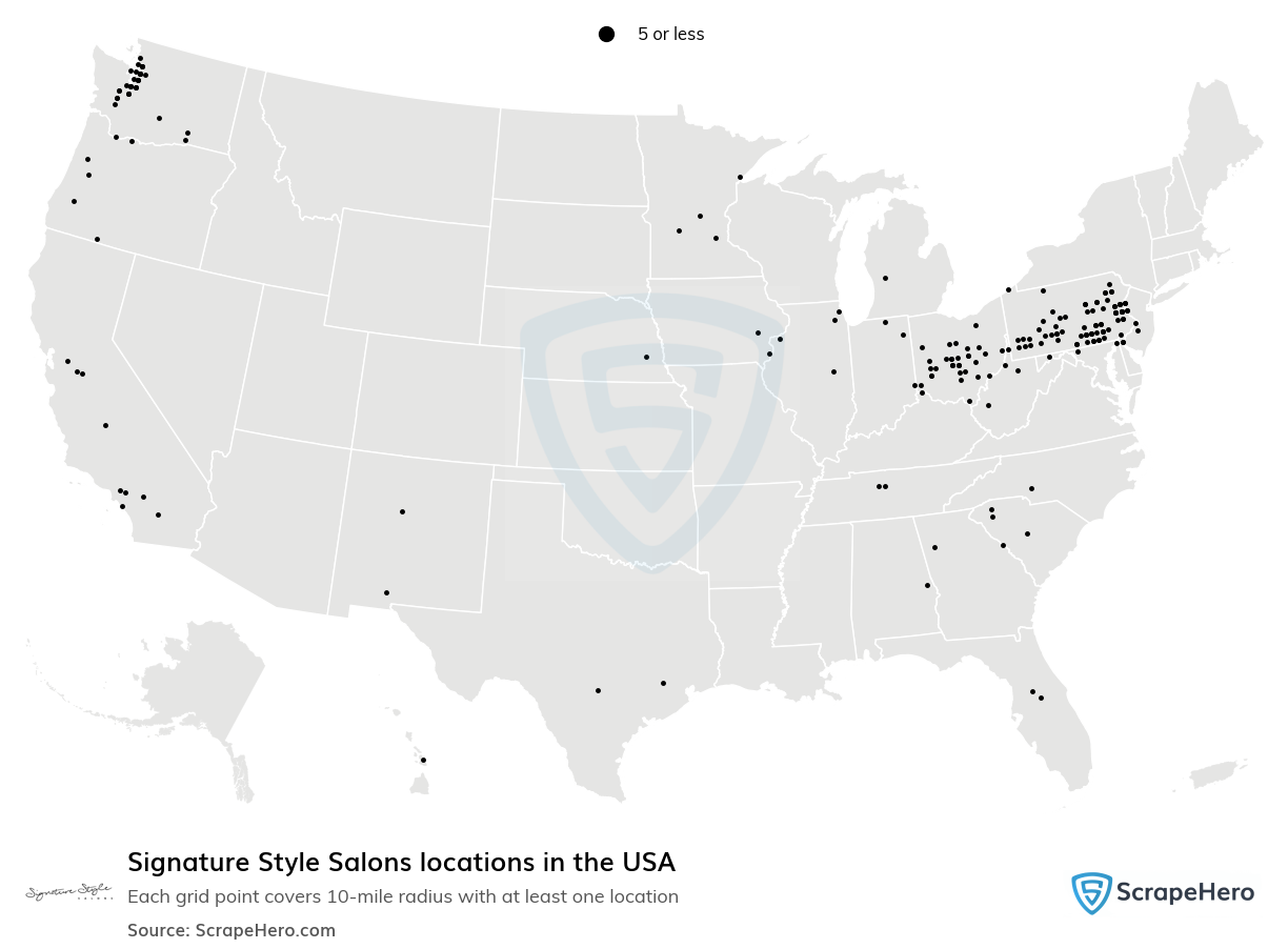 Signature Style Salons locations