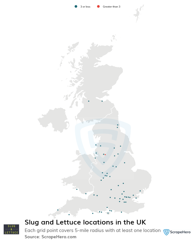 Slug and Lettuce locations