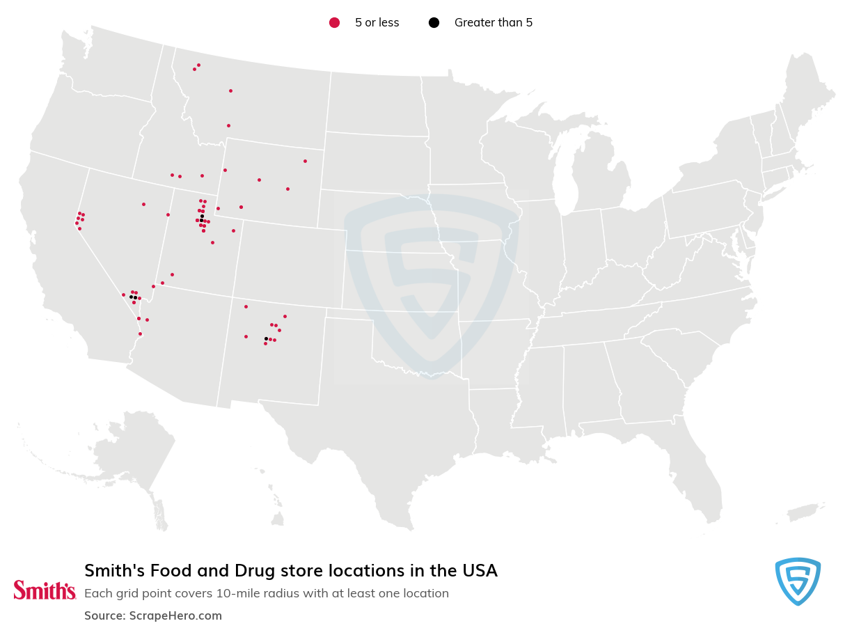 Smith's Food and Drug retail store locations