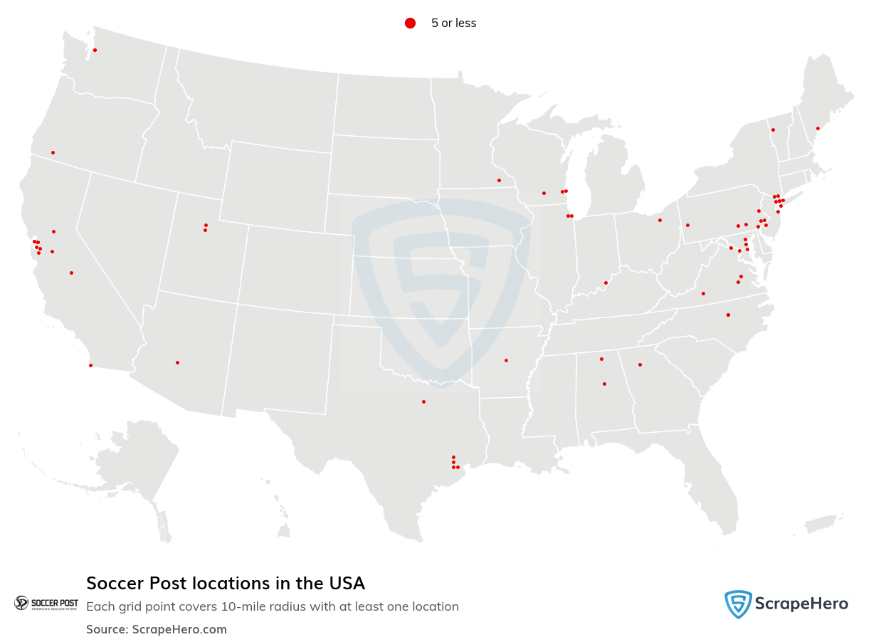 Soccer Post locations