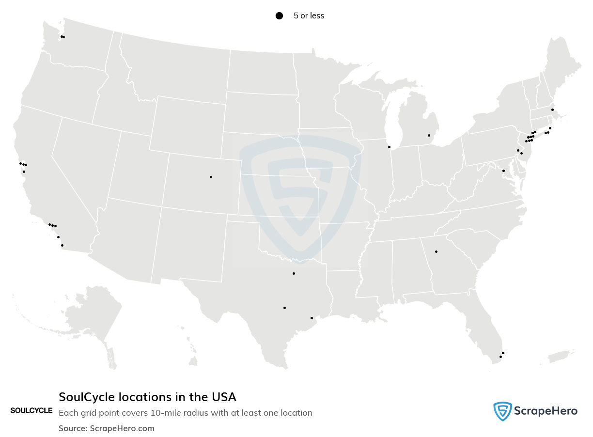 SoulCycle locations