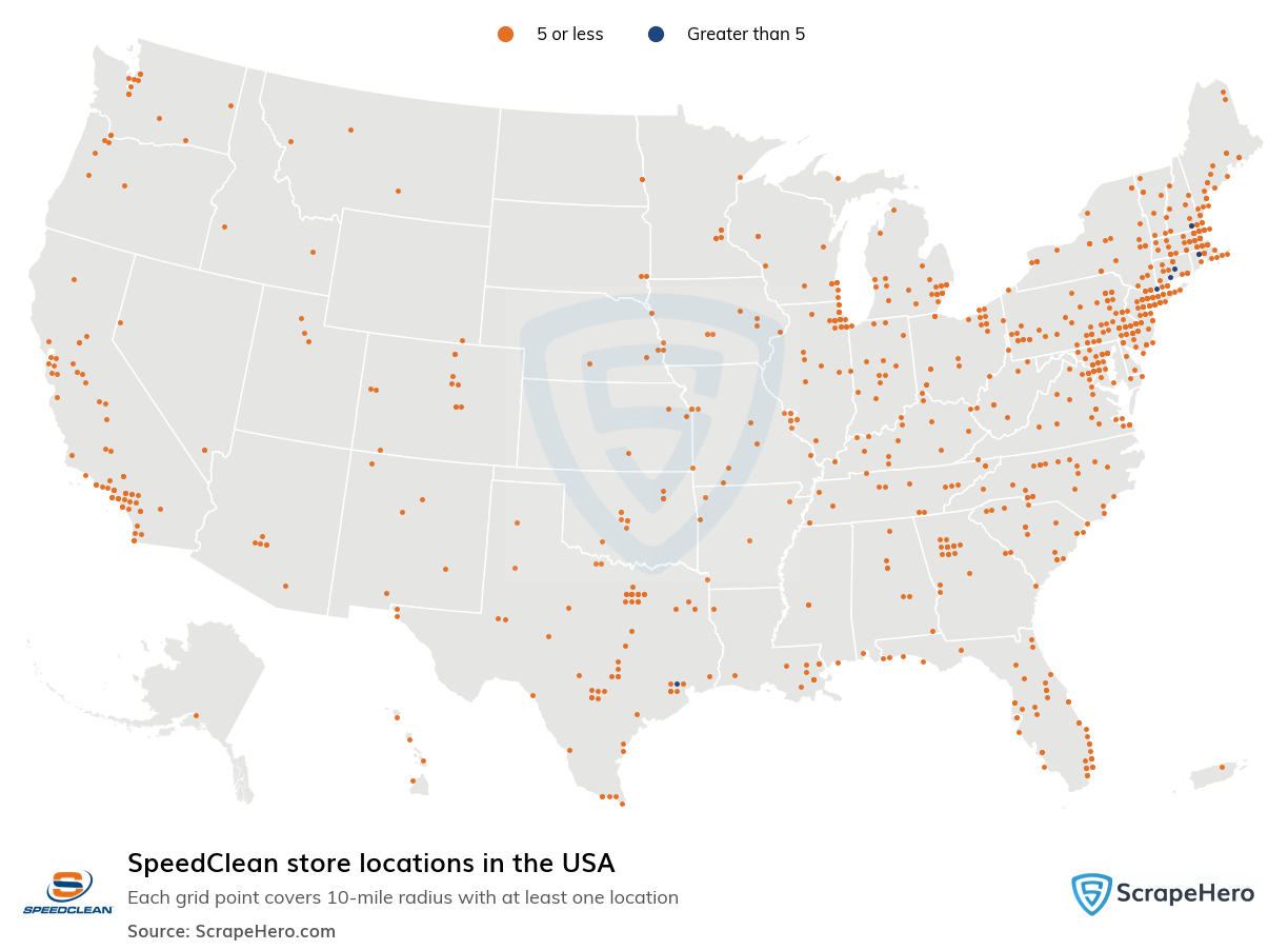 SpeedClean store locations