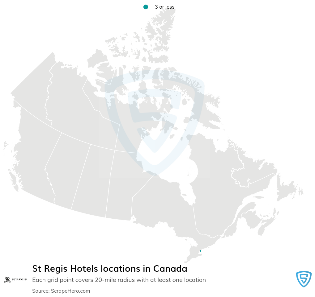 St Regis Hotels locations