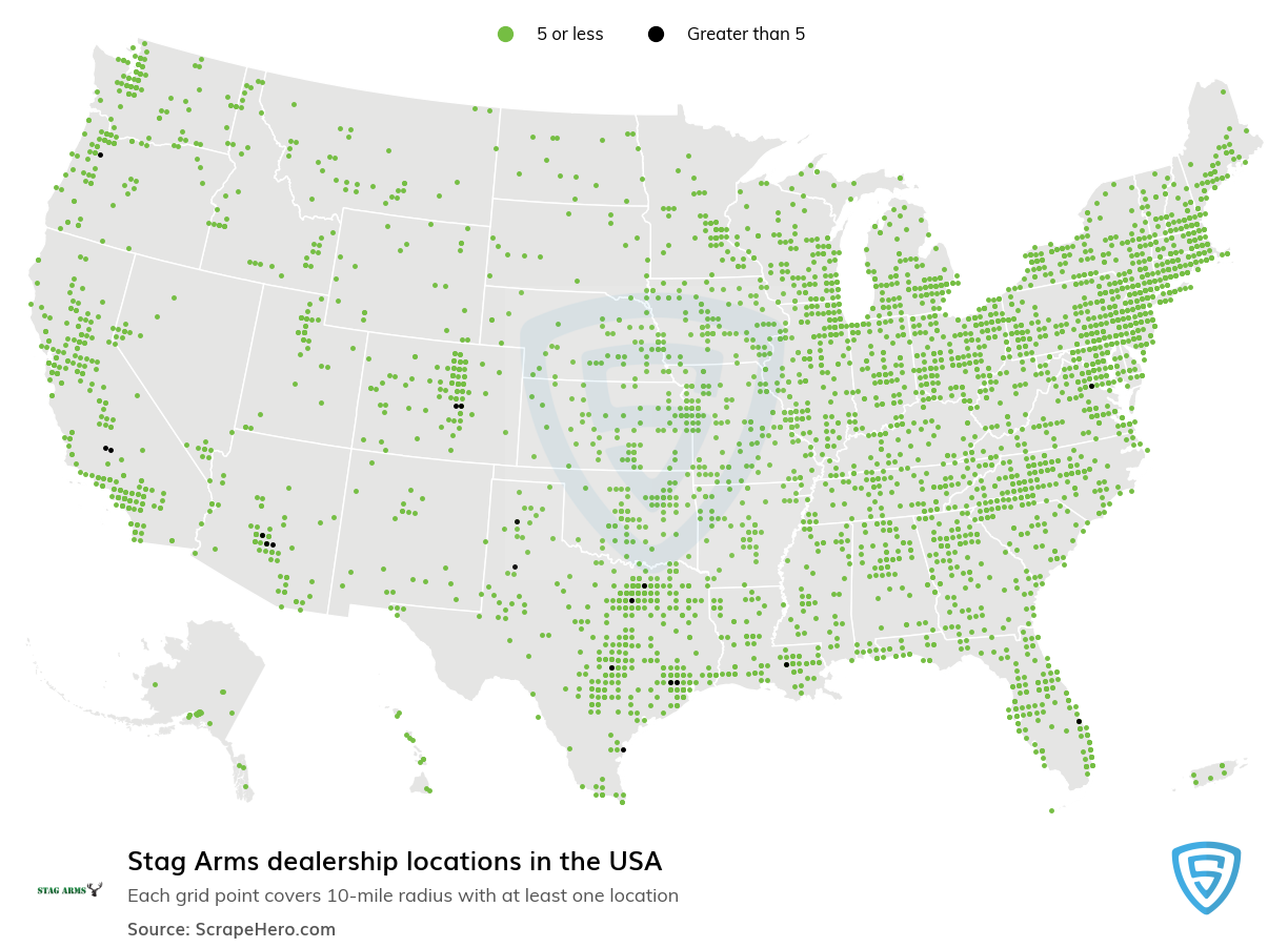 Stag Arms dealership locations