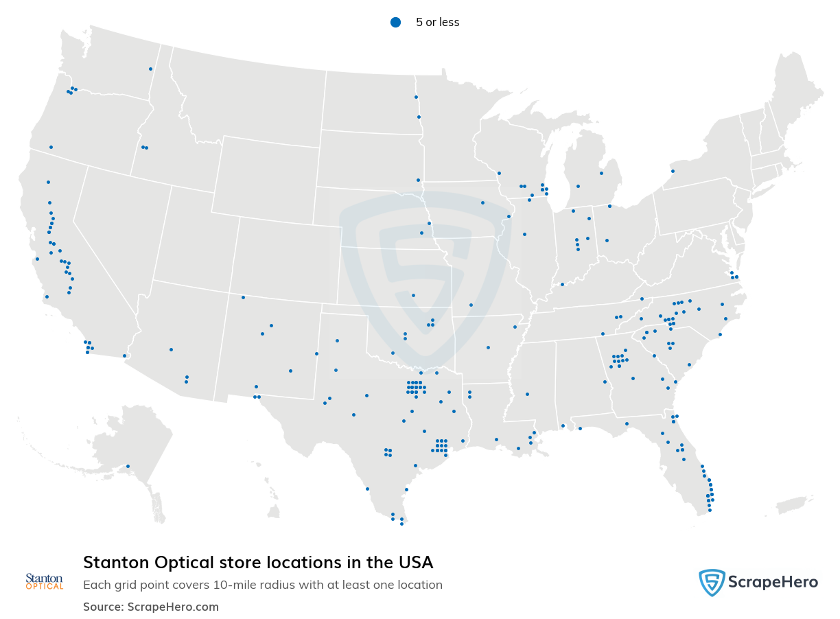 Stanton Optical store locations