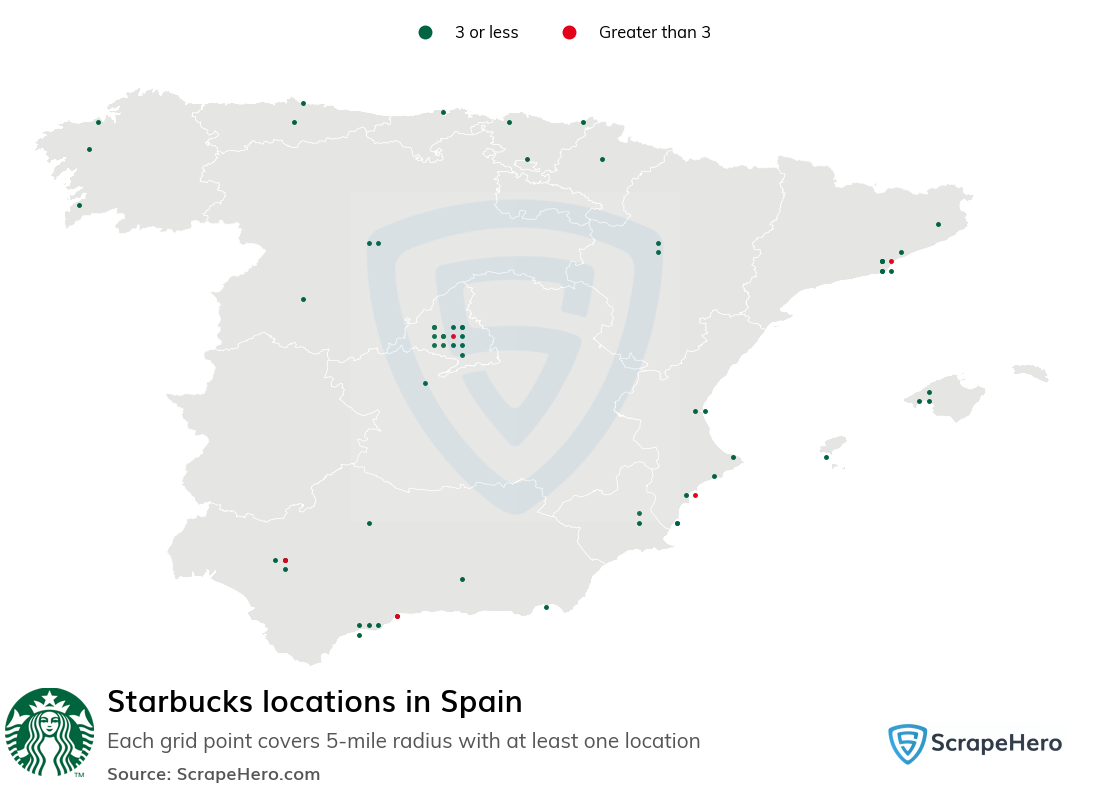 Starbucks store locations