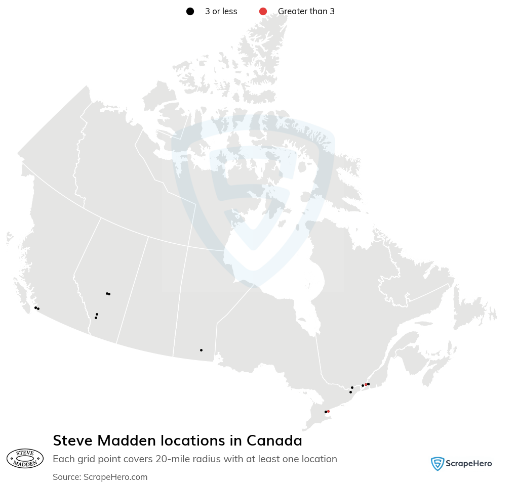 Steve Madden store locations