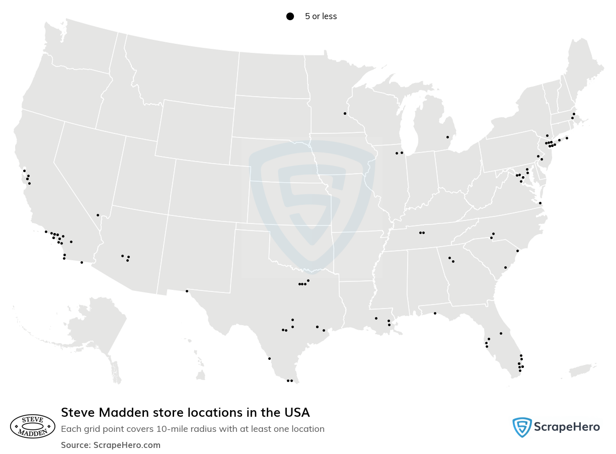 Steve Madden store locations