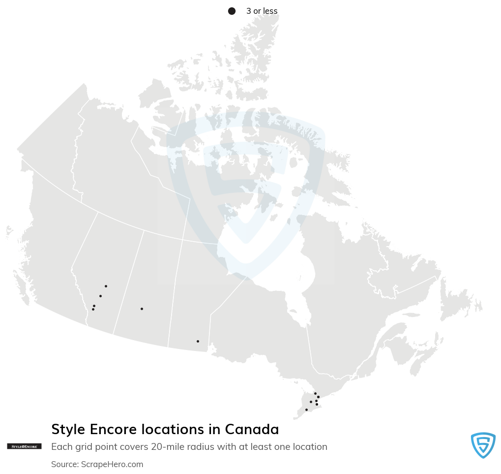 Style Encore store locations