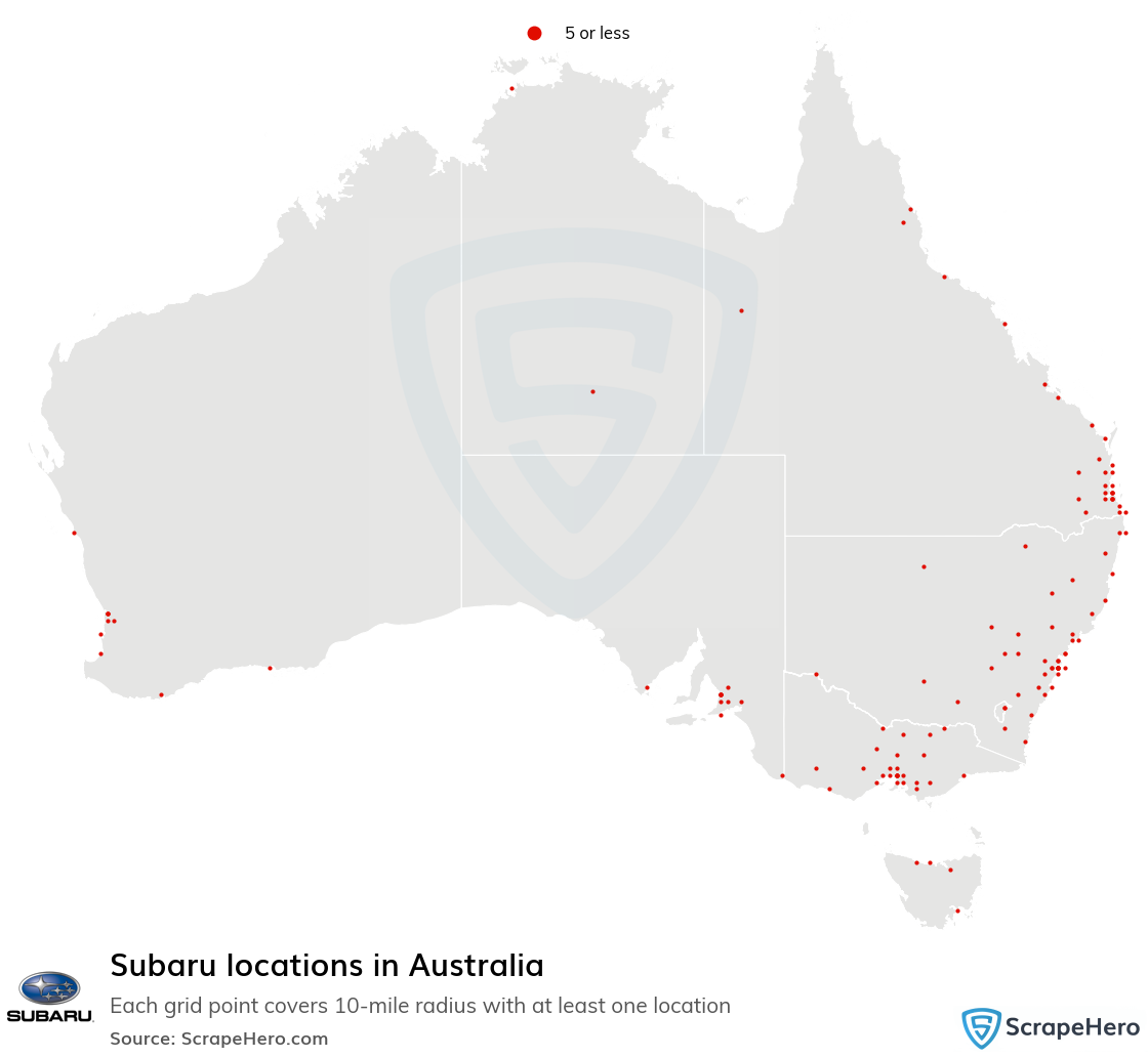 Subaru locations