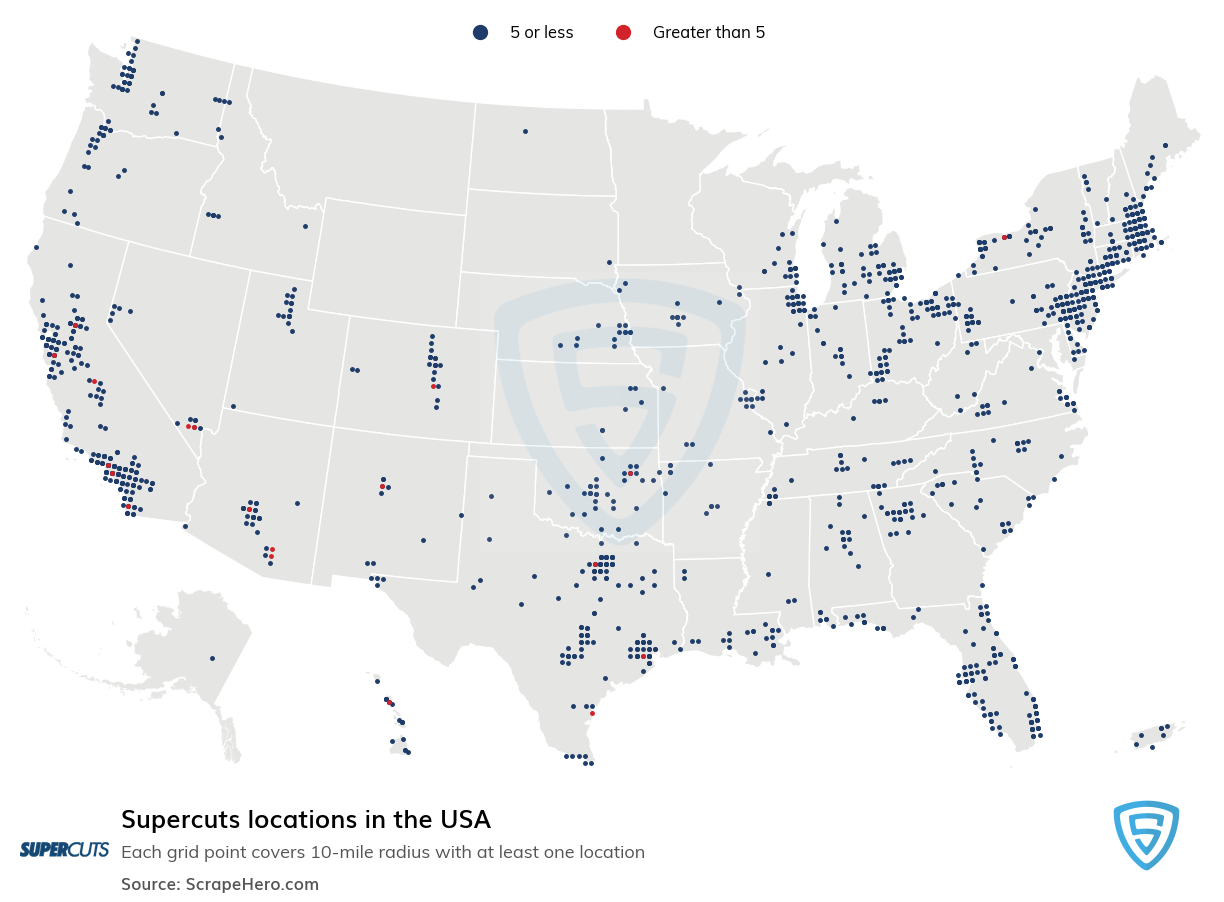 Supercuts locations