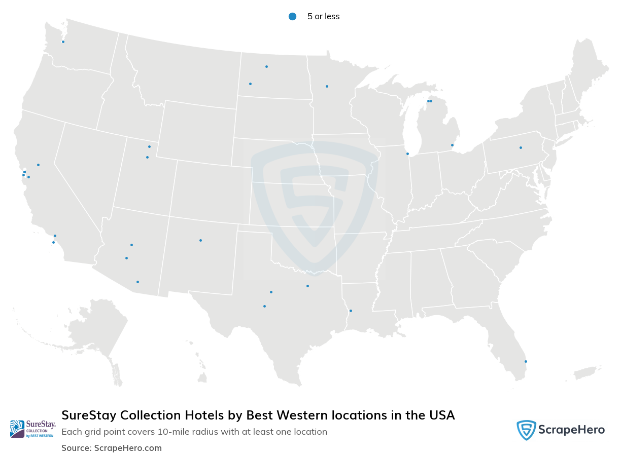 SureStay Collection Hotels by Best Western locations